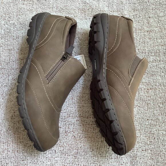 Dr Scholl's Wide Width Brown Slip on Shoe Sz 9W NWT - Picture 7 of 10